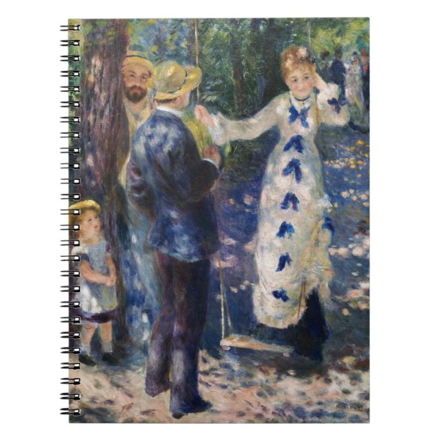 Pierre-Auguste Renoir - Swing Anteckningsbok (Framsidan)