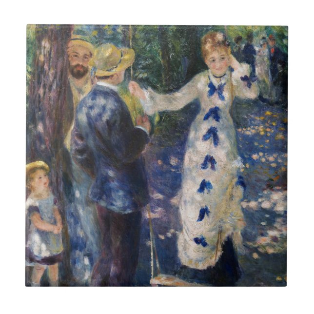 Pierre-Auguste Renoir - Swing Kakelplatta (Framsidan)