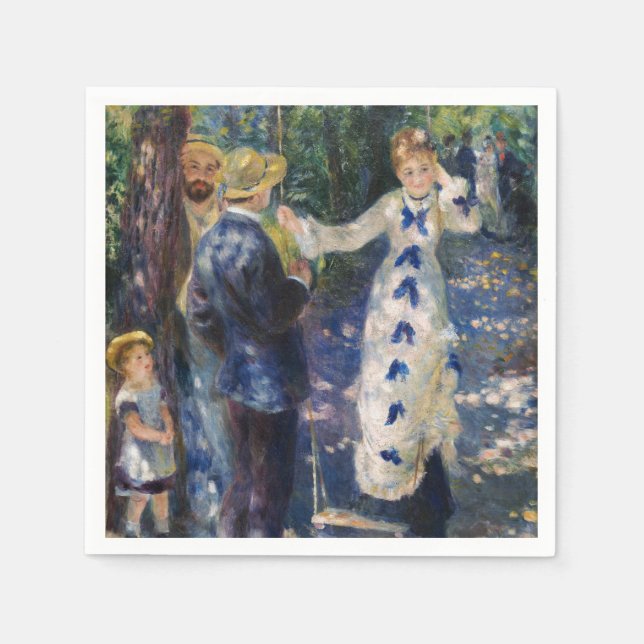 Pierre-Auguste Renoir - Swing Pappersservett (Framsidan)