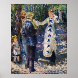 Pierre-Auguste Renoir - Swing Poster