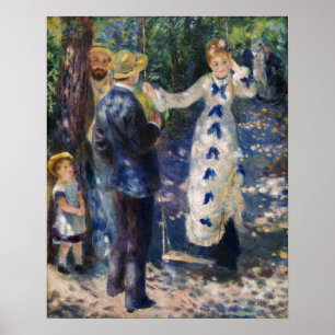 Pierre-Auguste Renoir - Swing Poster