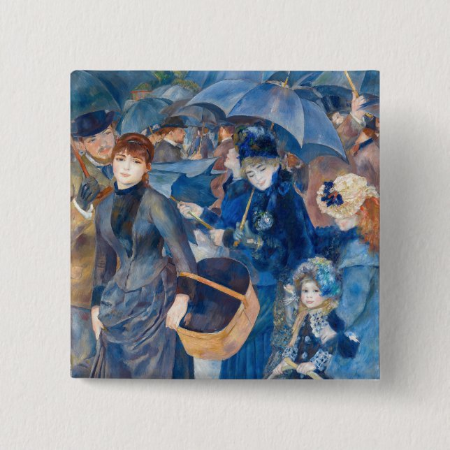 Pierre-Auguste Renoir - The Umbrellas Knapp (Framsida)