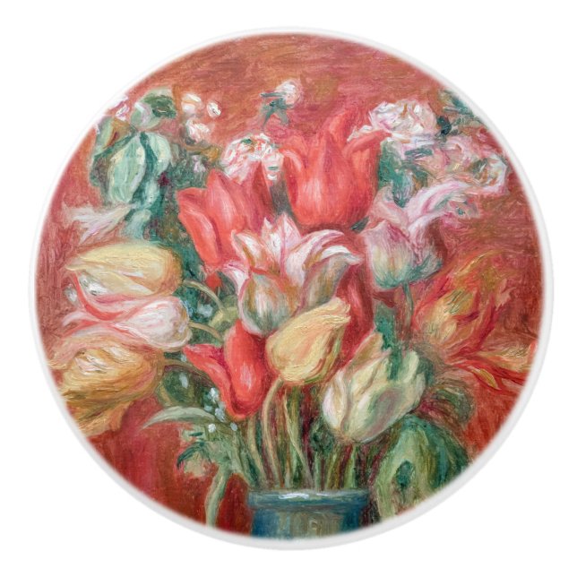 Pierre-Auguste Renoir - Tulip Bouquet Knopp (Framsidan)