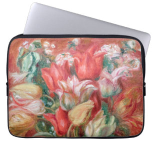 Pierre-Auguste Renoir - Tulip Bouquet Laptop Fodral