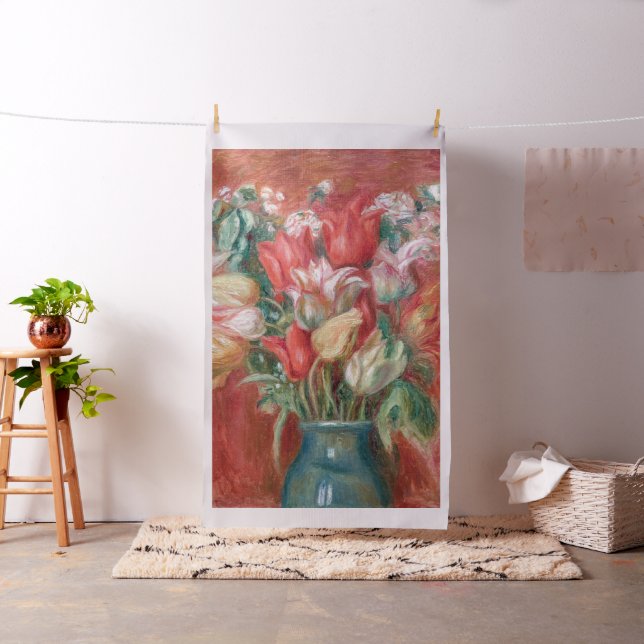 Pierre-Auguste Renoir - Tulip Bouquet Tyg (In Situ)