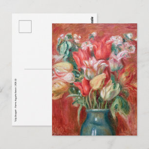 Pierre-Auguste Renoir - Tulpanbukett Vykort