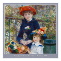 Pierre-Auguste Renoir två systrar CC0400