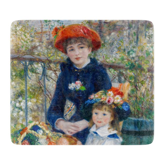 Pierre-Auguste Renoir - två systrar på Terrace (Framsidan)