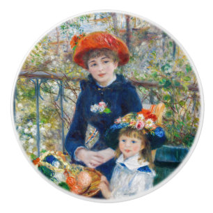 Pierre-Auguste Renoir - två systrar på Terrace Knopp
