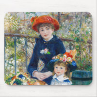 Pierre-Auguste Renoir - två systrar på Terrace