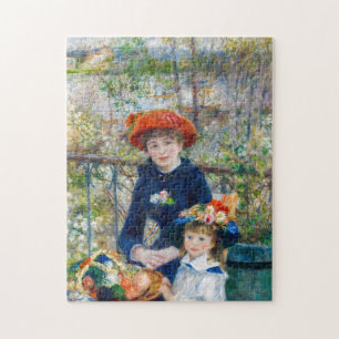 Pierre-Auguste Renoir - två systrar på Terrace Pussel