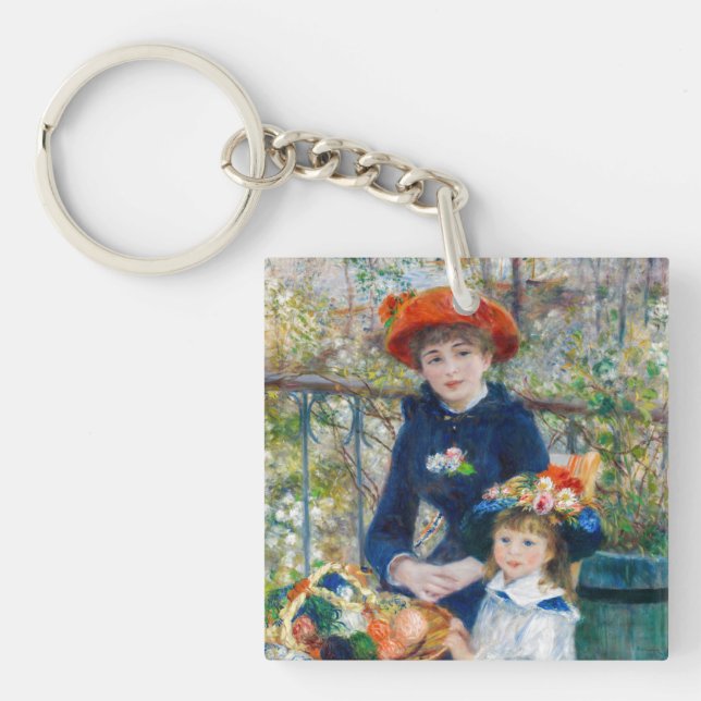 Pierre-Auguste Renoir - Två systrar på terrassen (Framsidan)