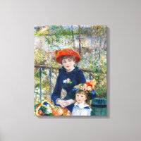 Pierre-Auguste Renoir - Två systrar på terrassen