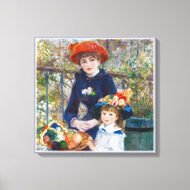 Pierre-Auguste Renoir Two sisters CC0401 Canvas (Framsida)
