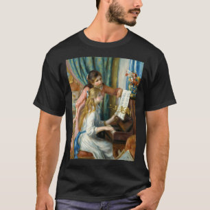 Pierre-Auguste Renoir Two Young Girls på T Shirt