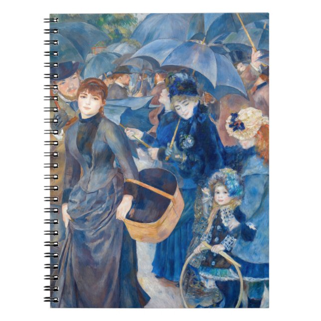 Pierre-Auguste Renoir - Umbrellas Anteckningsbok (Framsidan)