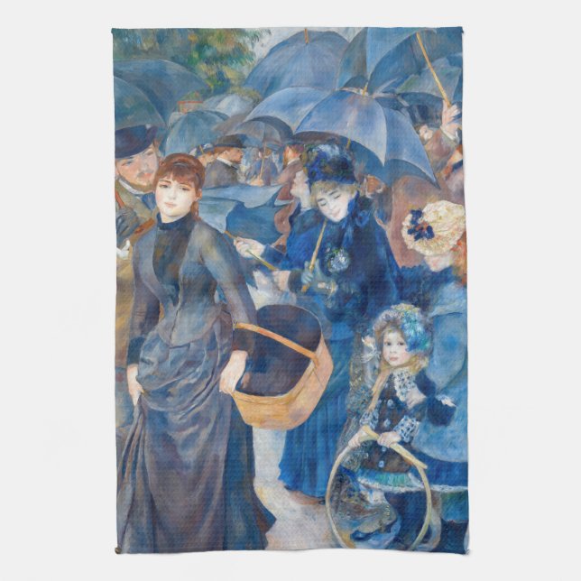 Pierre-Auguste Renoir - Umbrellas Kökshandduk (Vertikal)