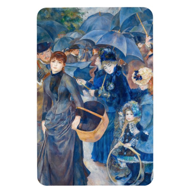 Pierre-Auguste Renoir - Umbrellas Magnet (Vertikal)