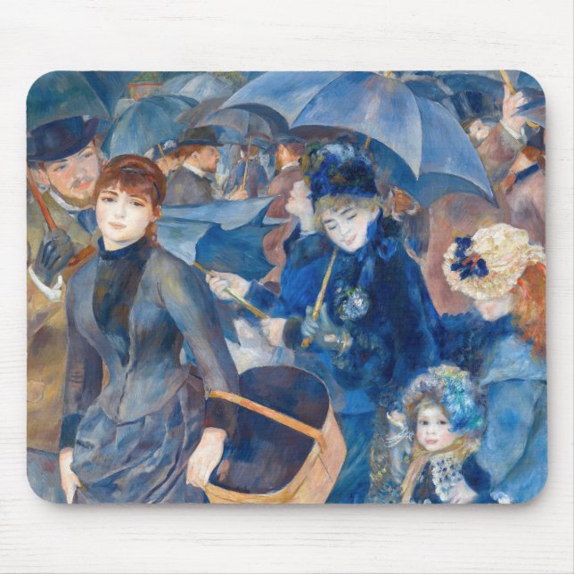 Pierre-Auguste Renoir - Umbrellas Musmatta (Framsidan)