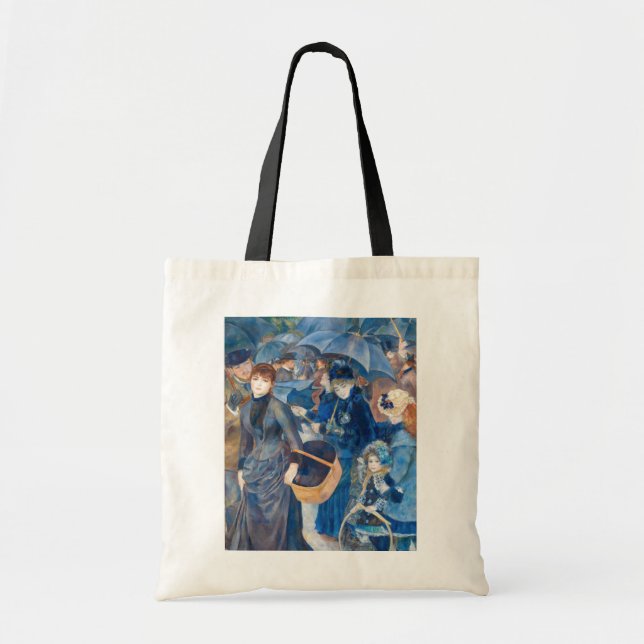 Pierre-Auguste Renoir - Umbrellas Tygkasse (Framsidan)