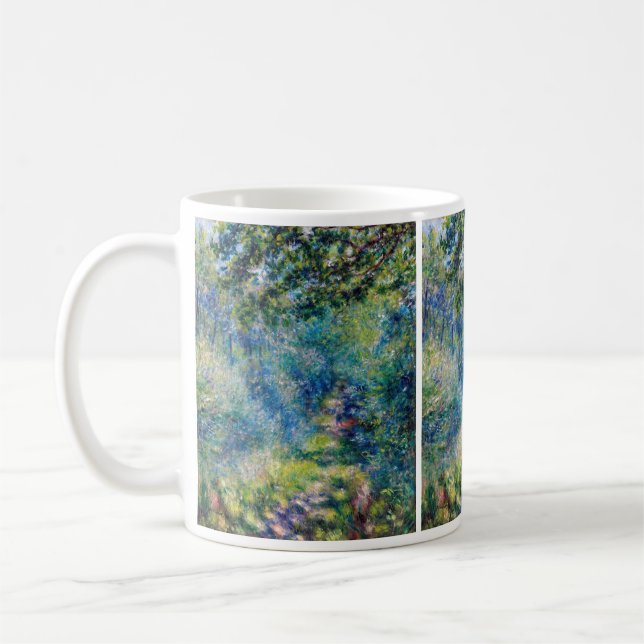 Pierre-Auguste Renoir - Väg i skogen Kaffemugg (Vänster)