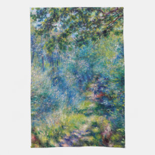 Pierre-Auguste Renoir - Väg i skogen Kökshandduk