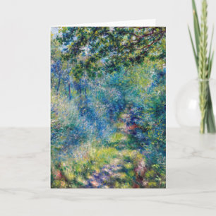 Pierre-Auguste Renoir - Väg i skogen Kort