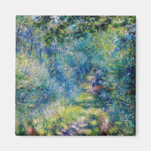 Pierre-Auguste Renoir - Väg i skogen Magnet