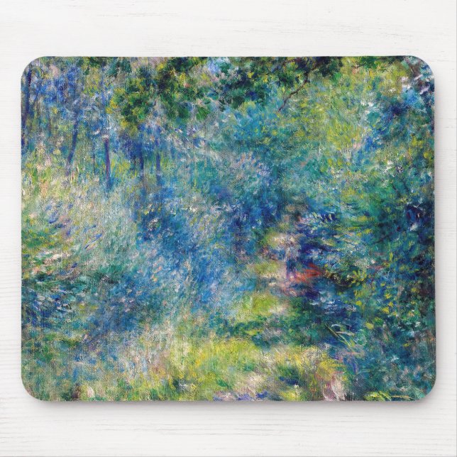 Pierre-Auguste Renoir - Väg i skogen Musmatta (Framsidan)
