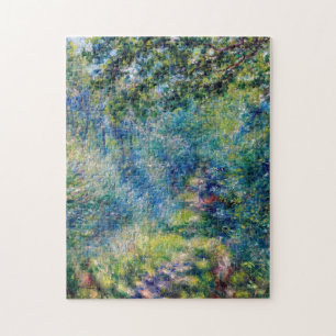 Pierre-Auguste Renoir - Väg i skogen Pussel