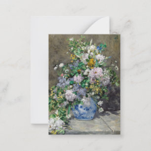 Pierre-Auguste Renoir - Vår Bouquet Anteckningskort
