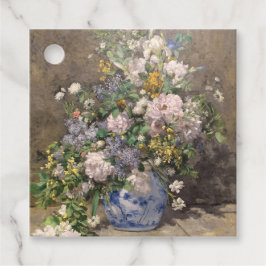 Pierre-Auguste Renoir Vår Bouquet Gåvor Etiketter