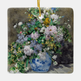 Pierre-Auguste Renoir - Vår Bouquet Julgransprydnad Keramik