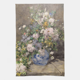 Pierre-Auguste Renoir Vår Bouquet Kökshandduk