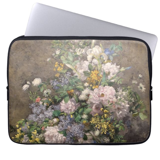 Pierre-Auguste Renoir Vår Bouquet Laptop Fodral (Framsidan)