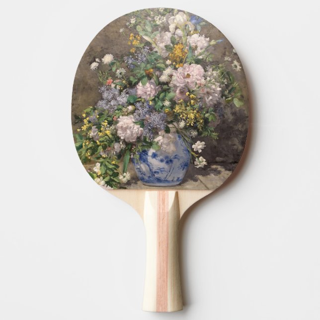 Pierre-Auguste Renoir Vår Bouquet Pingisracket (Framsidan)