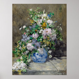 Pierre-Auguste Renoir - Vår Bouquet Poster