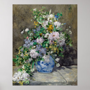 Pierre-Auguste Renoir - Vår Bouquet Poster