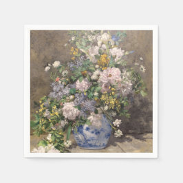 Pierre-Auguste Renoir Vårbukett Pappersservett