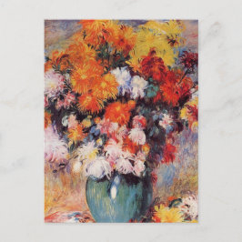 Pierre Auguste Renoir Vas från Chrysanthemums Vykort