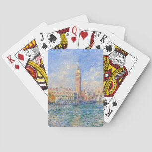 Pierre-Auguste Renoir - Venedig, Dogepalatset Casinokort