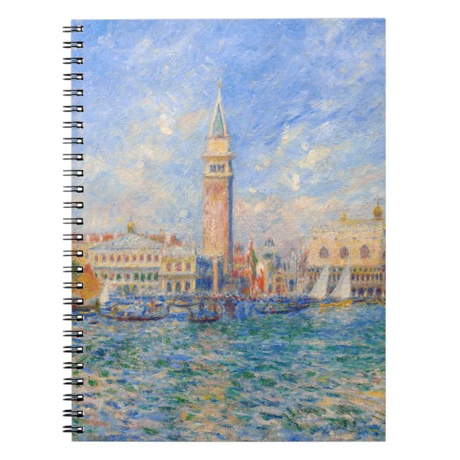 Pierre-Auguste Renoir - Venedig, Doges Palace Anteckningsbok (Framsidan)
