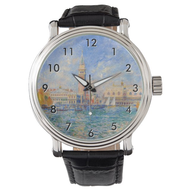 Pierre-Auguste Renoir - Venedig, Doges Palace Armbandsur (Framsida)