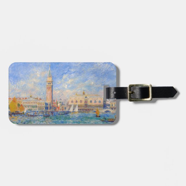 Pierre-Auguste Renoir - Venedig, Doges Palace Bagagebricka (Horisontell Framsida)