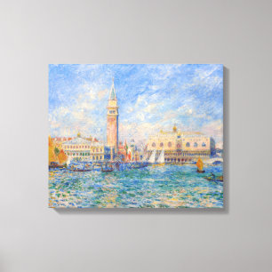 Pierre-Auguste Renoir - Venedig, Doges Palace Canvastryck