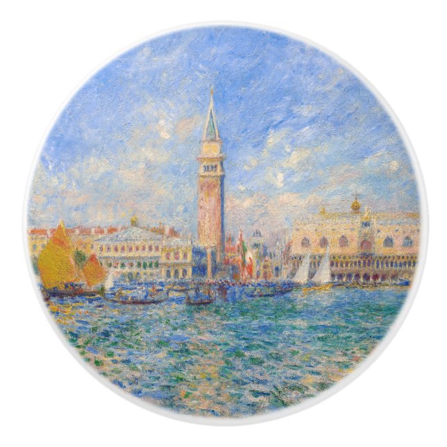 Pierre-Auguste Renoir - Venedig, Doges Palace Knopp (Framsidan)