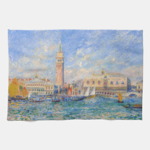Pierre-Auguste Renoir - Venedig, Doges Palace Kökshandduk