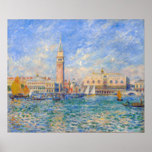 Pierre-Auguste Renoir - Venedig, Doges Palace Poster