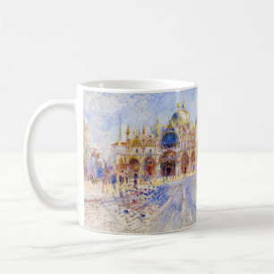Pierre-Auguste Renoir - Venedig, Piazza San Marco Kaffemugg