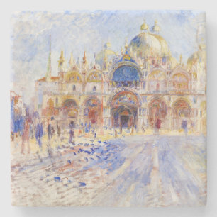 Pierre-Auguste Renoir - Venedig, Piazza San Marco Stenunderlägg